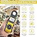 HOLDPEAK 881D Illuminance Light Meter, Digital Lux Foot Candles Meter 0.1~400,000 Lux (0.1~40,000 FC) with 270º Rotatable Detector, Par Meter Luxmeter for Plants LED Lights Indoor Outdoor Light Tester