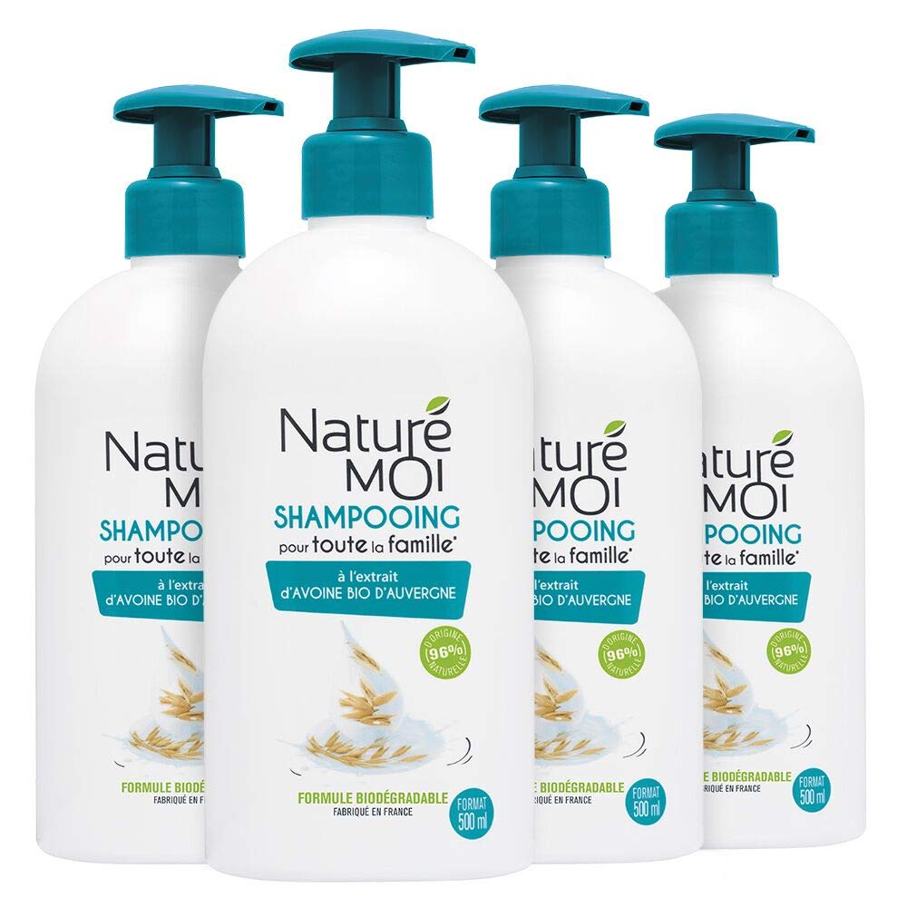 Naturé Moi - Shampoo for All the Family - 500 ml - Pack of 4