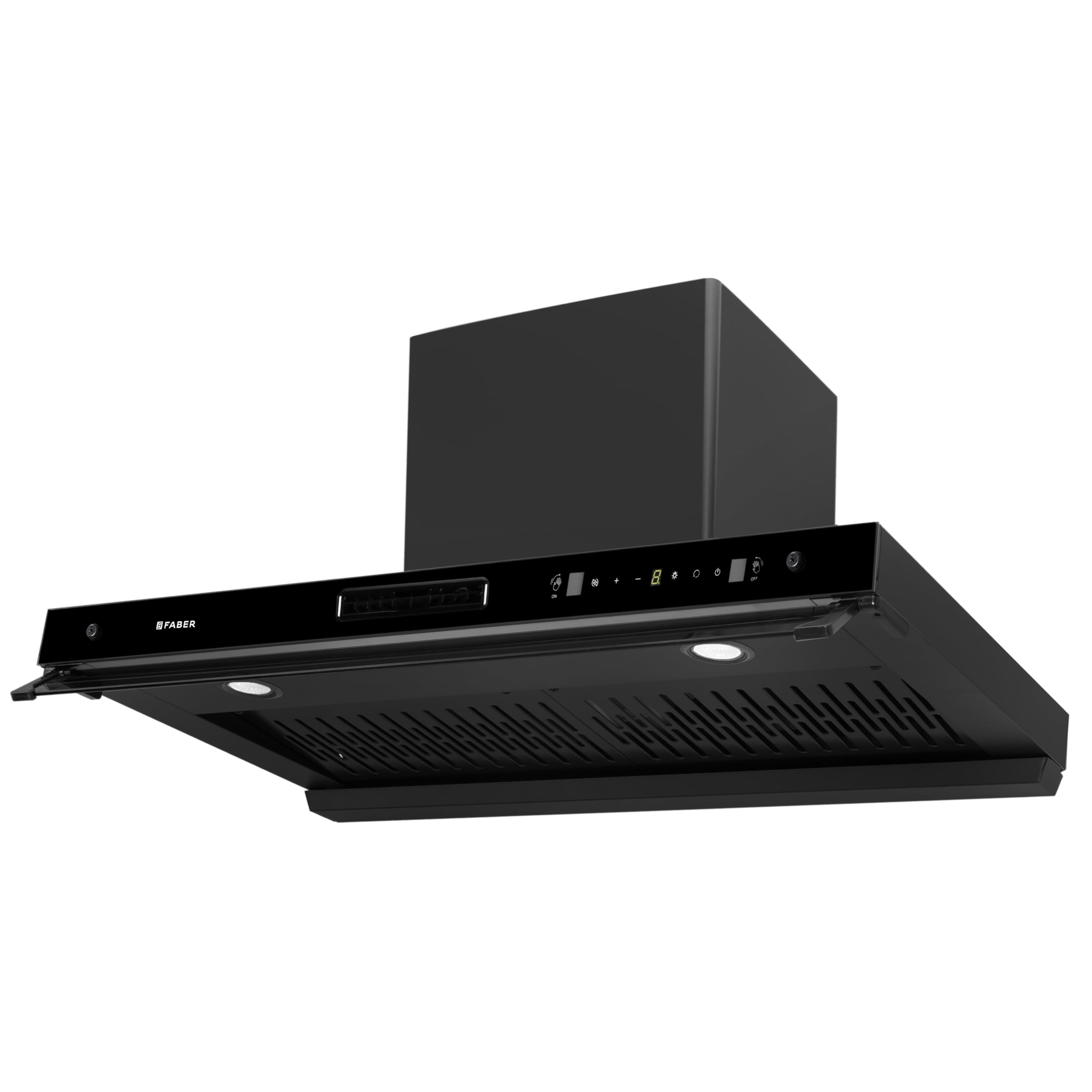 Faber Hood Aero Smart 4in1 1400 m³/hr Filterless Autoclean 90cm Chimney | Touch & Gesture Control | T-Shape | 12Yr on Motor, 5Yr Comprehensive Warranty by Faber | HOOD AERO SMART FL HC TC BK 90,Black-image-35