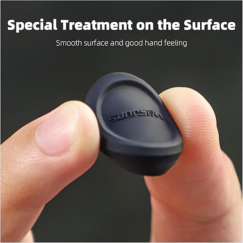 Miniatura 4 de Juego de 2 tapas de lente para Insta360 Go 3S, silicona, resistentes a los arañazos, a la suciedad (negro, blanco)