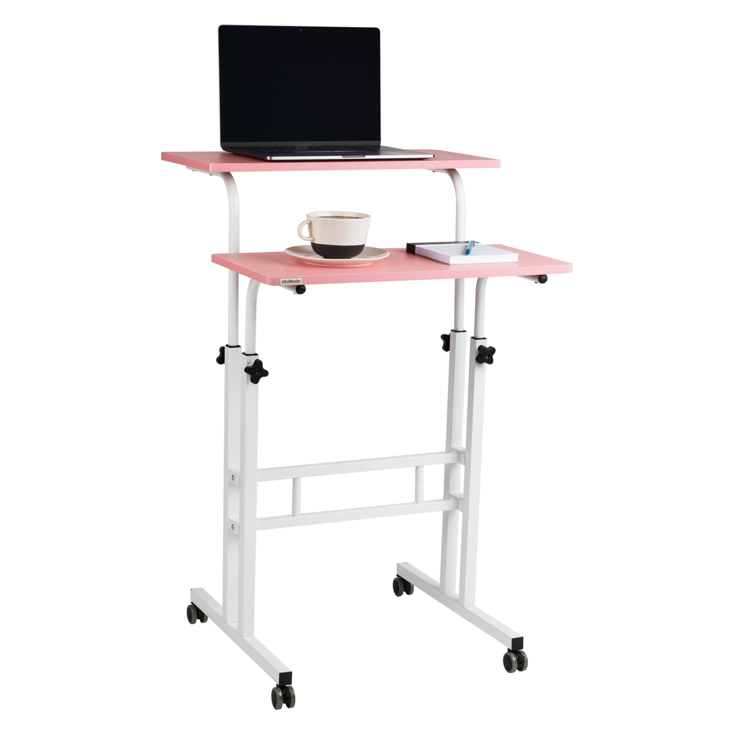 Amazon.com: Mind Reader Standing Desk, Adjustable Height Laptop