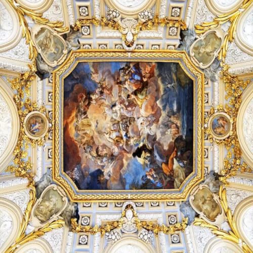 Papier peint mural 3D solution plafond salon chambre style européen