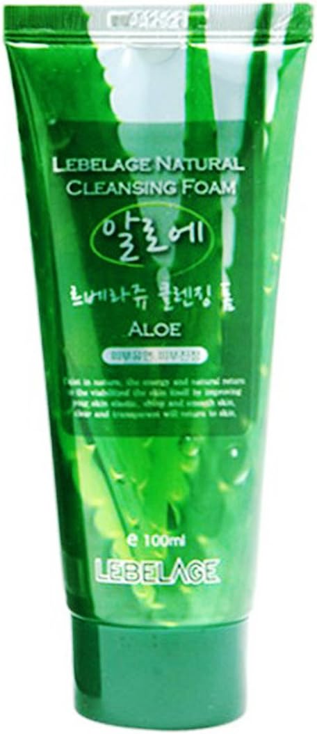 LEBELAGE ALOE Natural Cleansing Foam Skin Care Cleanser Facial Foaming Clean