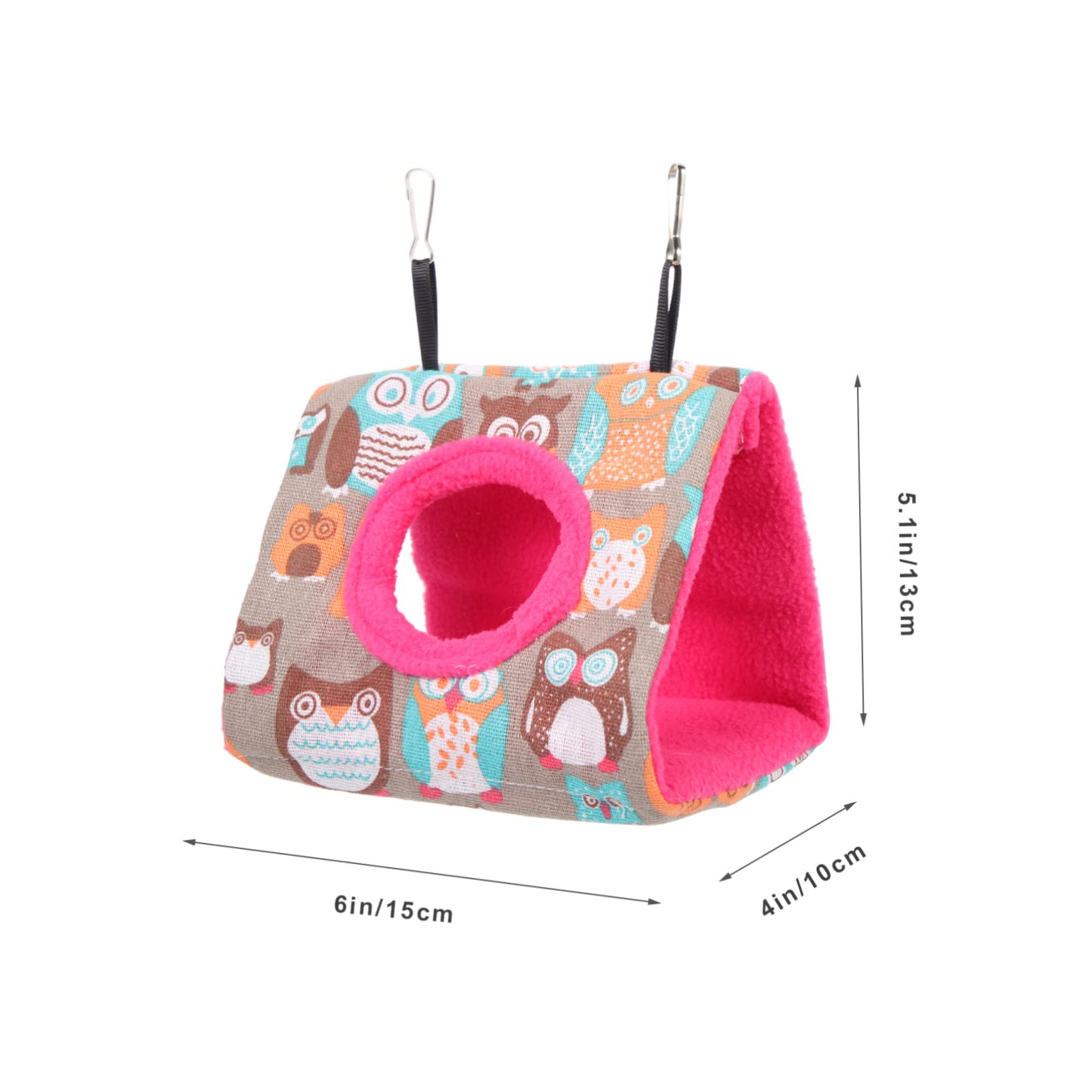 BESPORTBLE 5pezzi Hammock per Pappagalli Resistente all Nido Comodo per Parrocchetti e Uccelli di Piccole Facile da Appendere Design Portatile e Accogliente Decorazione per Casa e Atmosfera