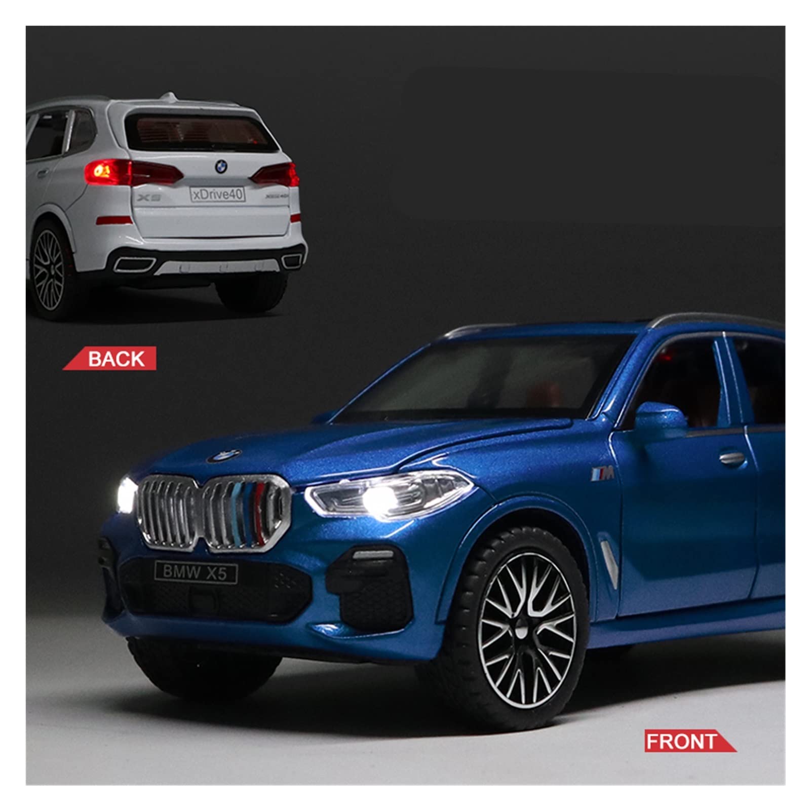 Amazon.com: MING ZHEN Toy car Model 1:32 for BMW X5 SUV