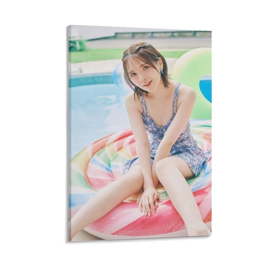 Amazon.co.jp: 鬼頭明里 水着 ビキニ かわいいポスター 絵画