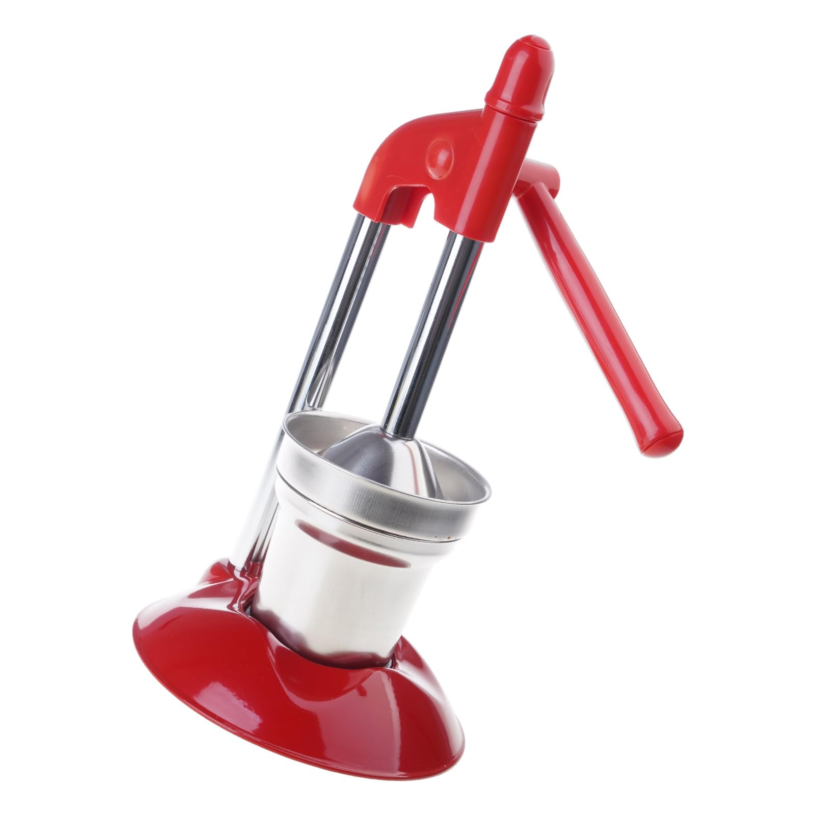 Jazuaiao Strong 304 Rustless Manual Lemon Presser Hand Press Fruit Presser for Puree Complimentary Liquid Easy Neat Kitchen Tool Manual Lemon Press Rustless
