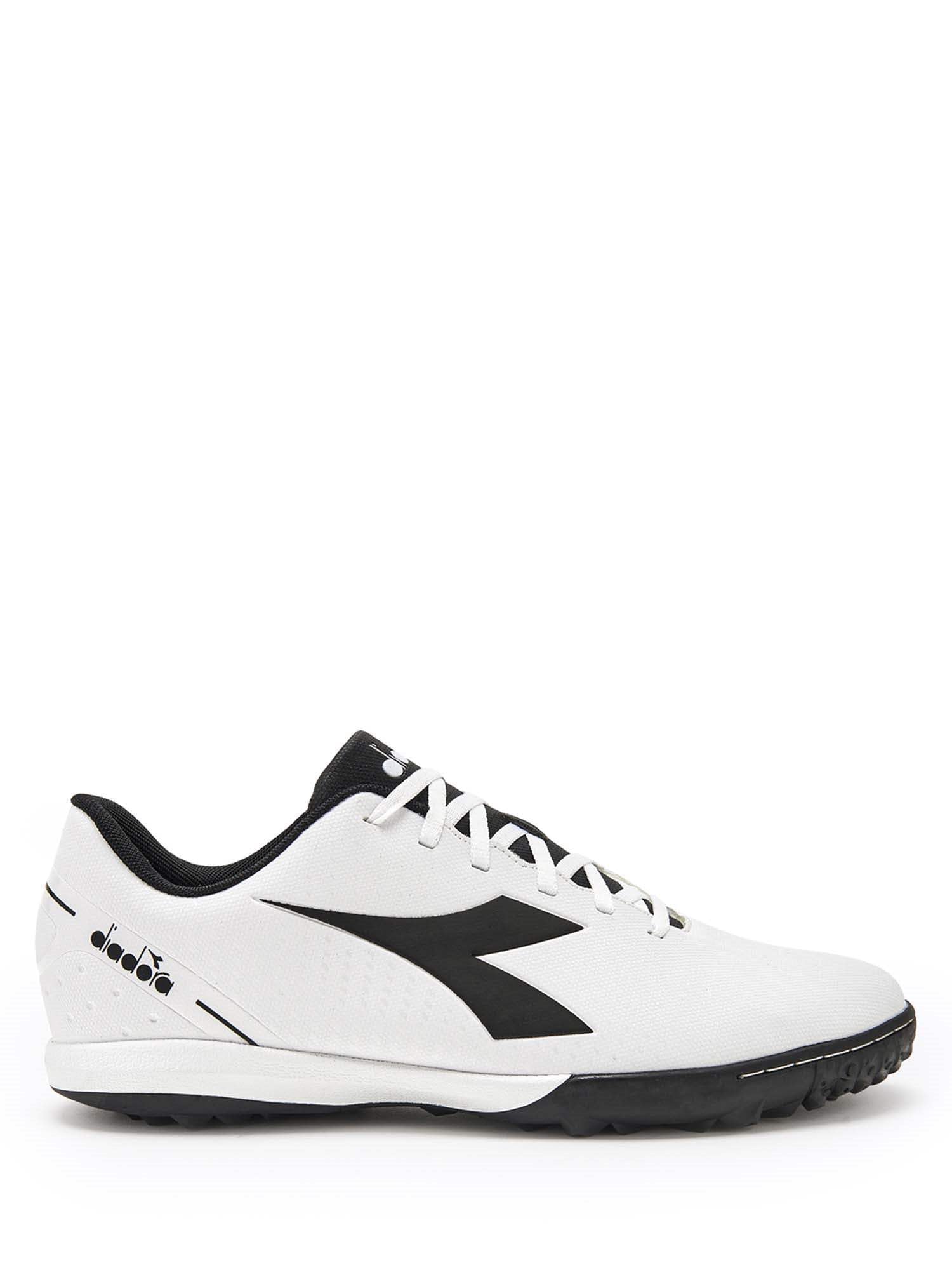 Diadora Pichichi 5 Tfr, Scarpe da Ginnastica Uomo, Bianco White Black, 41 EU