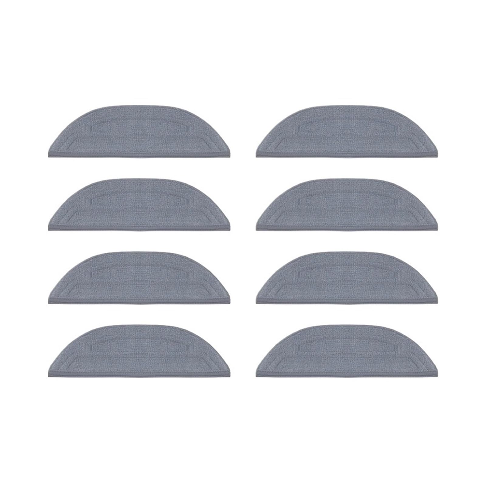 LMRXOFE Vacuum Cleaner Mop Cloth,Compatible For Roborock,S8 Maxv Tra Mop Cloth Spare Parts 3.0 Mops Acssories(8 Pcs)