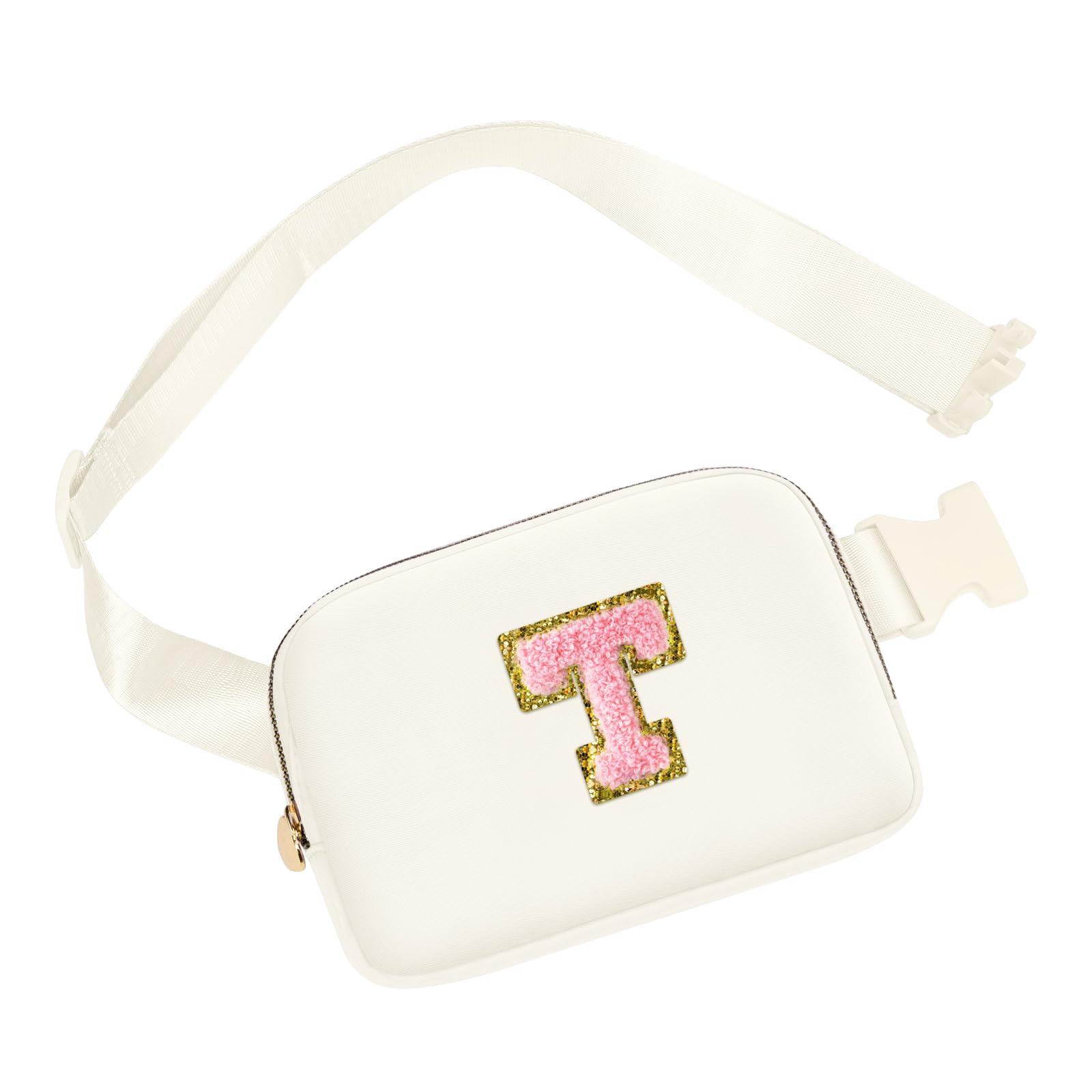 Gifts for Girlfriend, Girlfriend Birthday Gifts, Personalized Fanny Pack Crossbody Bag Belt Bag with Initial letters, Waist Packs with Adjustable