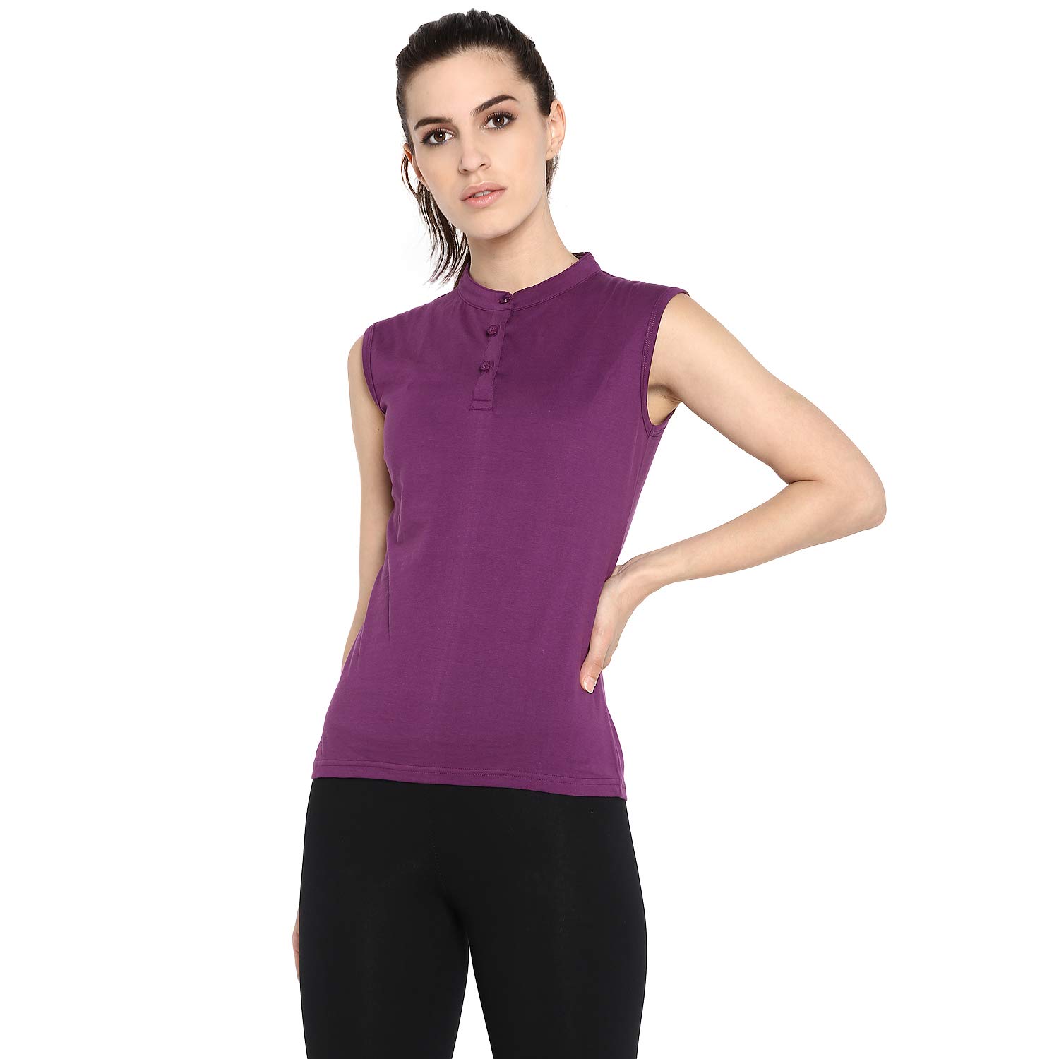 ap'pulse Women's Sleeveless Madrid Collar-picture-33