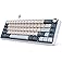 RK ROYAL KLUDGE R65 Wireless Mechanical Keyboard with Volume Knob, Tri-Mode 2.4G/USB-C/BT Gasket Mounted 60% Gaming Keyboard