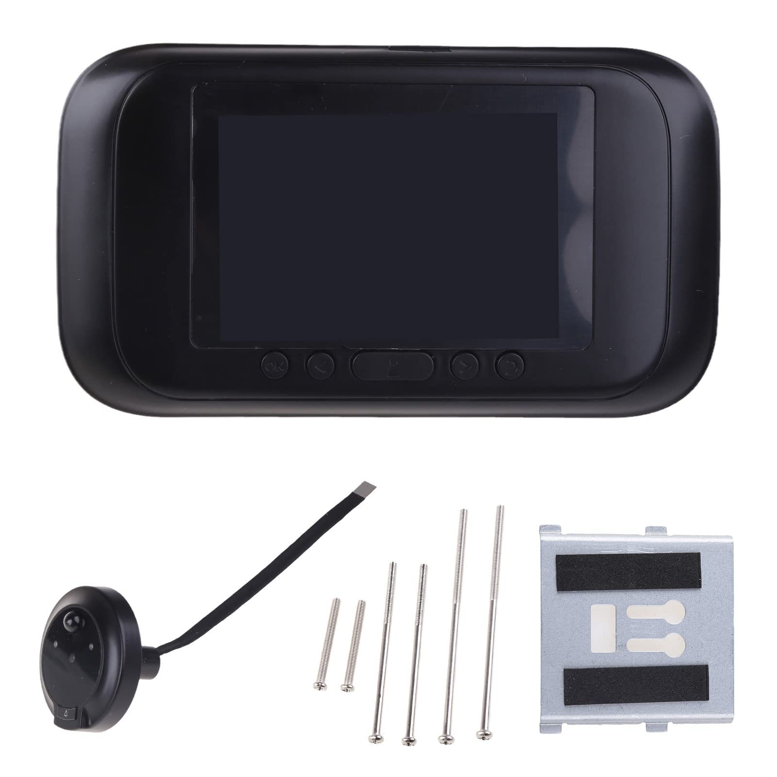 For Smart Digital Video Doorbell Camera 3.5'' Screen Night For Vision PIR Motion Detection 12 Month S Video Doorbell