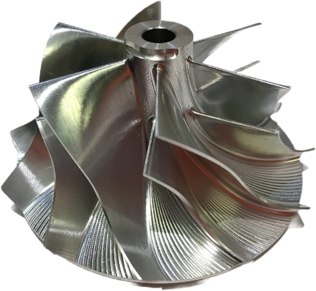 Turbo Lab of America: 6 blade 20G Billet Compressor Wheel 52.6mm X 68mm X 71mm extended tip