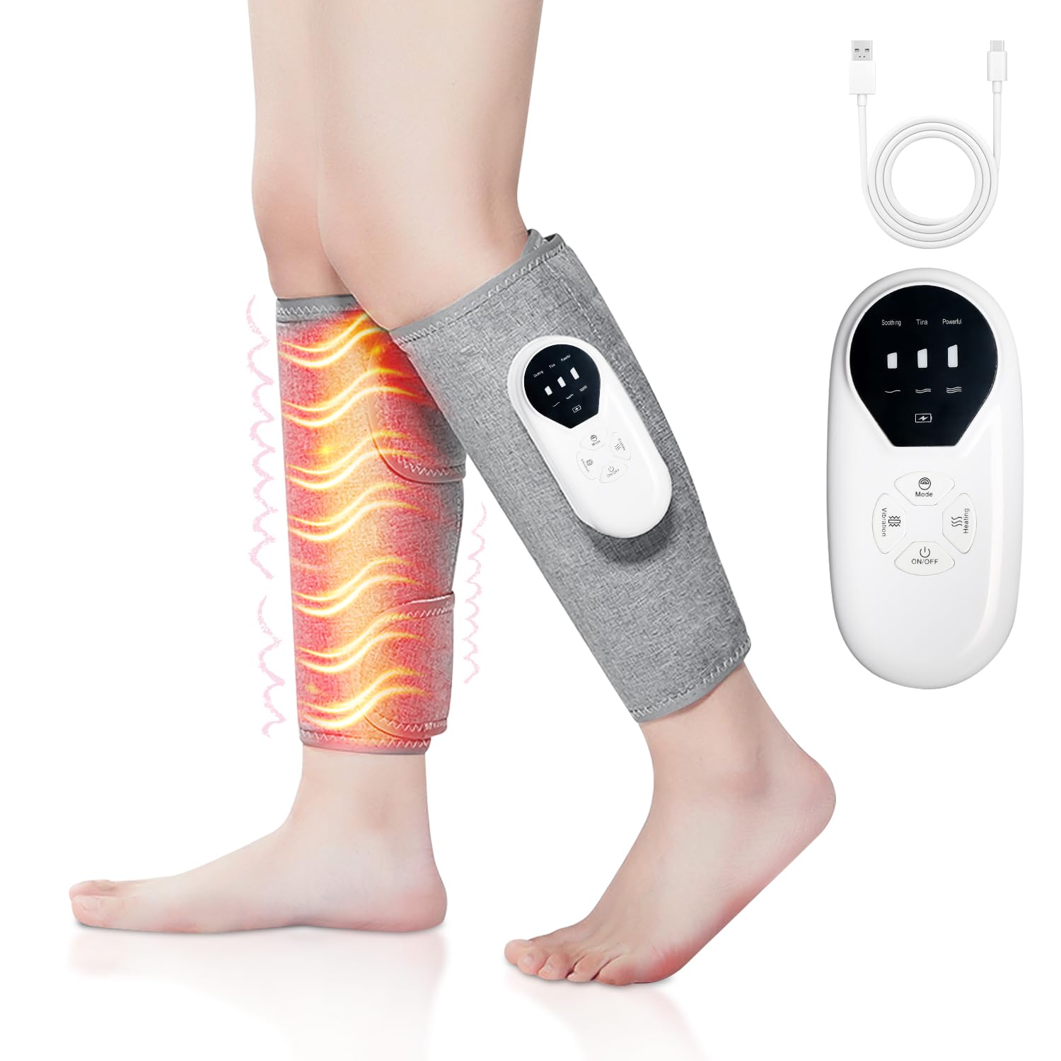 Amazon | ふくらはぎリラックス【3段階空気圧+3段階加熱+3段階振動