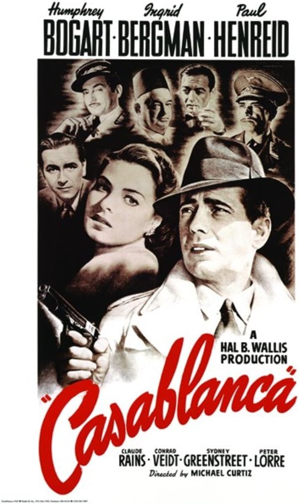 Casablanca One Sheet Movie 24x36 Print Poster Limited Best Price