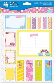 CIS Pop ST0300 Kit de Blocos Adesivos 14 modelos - 20 folhas por bloco