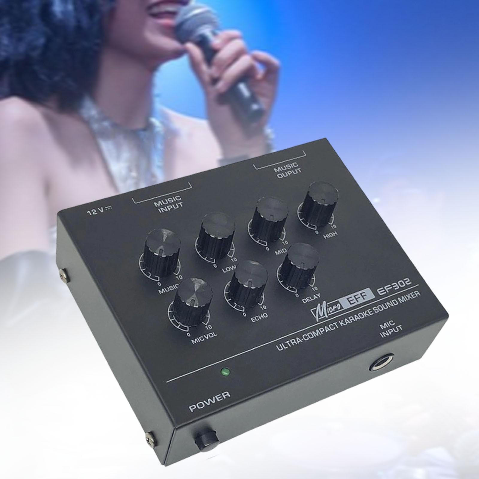 Consola de mezcla de sonido, mezclador de sonido de karaoke, consola de mezcla, mezclador de audio digital para transmisión