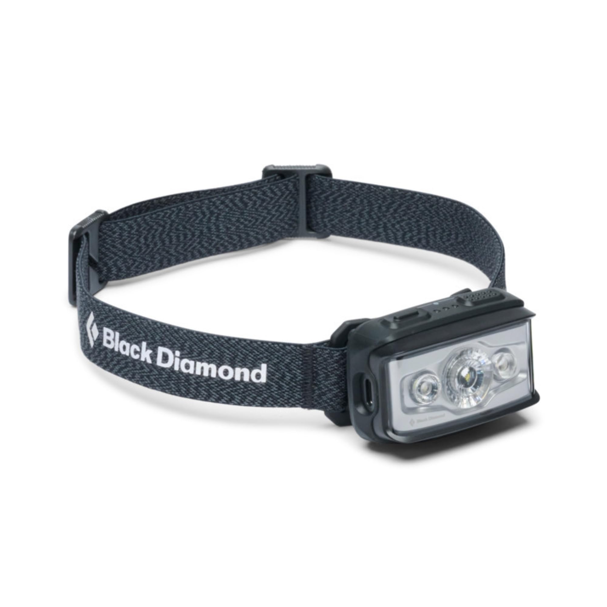 BLACK DIAMOND Storm 550 Headlamp, USB-C Rechargeable Dimmable Bright, Black