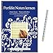 Produktbild Perfekt Noten lernen - Lehrbuch für den Selbstunterricht von Alfred Pfortner mit praktischem Bleistift (DIN A4 mit Spiralbindung)