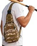 Tactical Backpack, Waterproof Military Cross-body Molle Sling Shoulder Backpack Chest Bag for Outdoor Every Day Carry