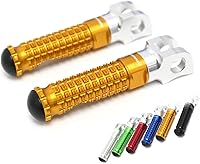 Vista 20 de MCMOTOPARTS M-PRO Estriberas delanteras para jinete, color verde, compatible con MT-09 Tracer 2015-2020 15 16 17 18 19 20