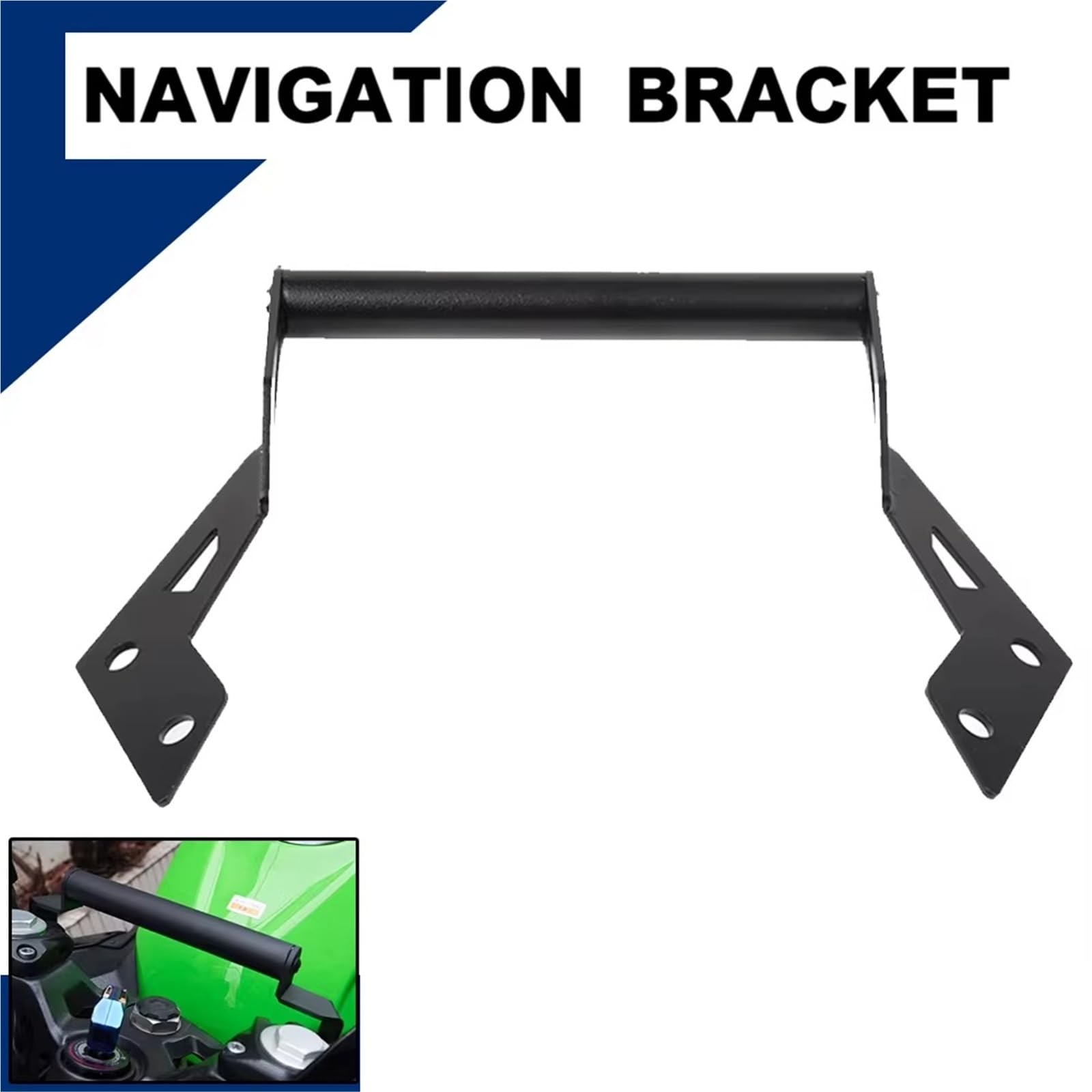 Soporte para teléfono de Motocicleta Soporte Navegación GPS para Motocicleta para Ninja para 400 250 Kit Montaje para Teléfono Móvil Motocicleta Soporte Movil
