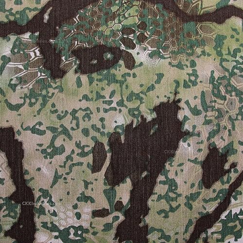HolsterSmith EDC Wrap – Cordura Fabric Wrap for Kydex Holsters, Sheaths, Headphones, and Other Everyday Carry Items – Cordura (500D) – (Compatible with Kryptek Obskura Transitional) – (6in x 12in)