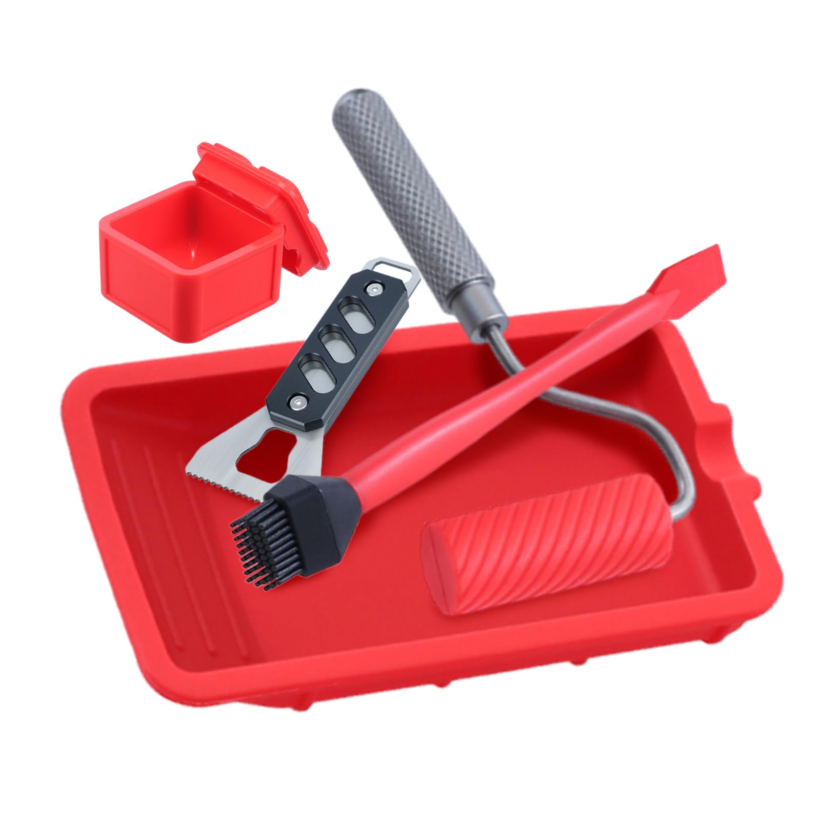 Applicatore a rullo per colla per legno Strumento applicatore per | Rullo multifunzionale per applicazione di colla per mobili, artigianato, esterno, cartone e fale