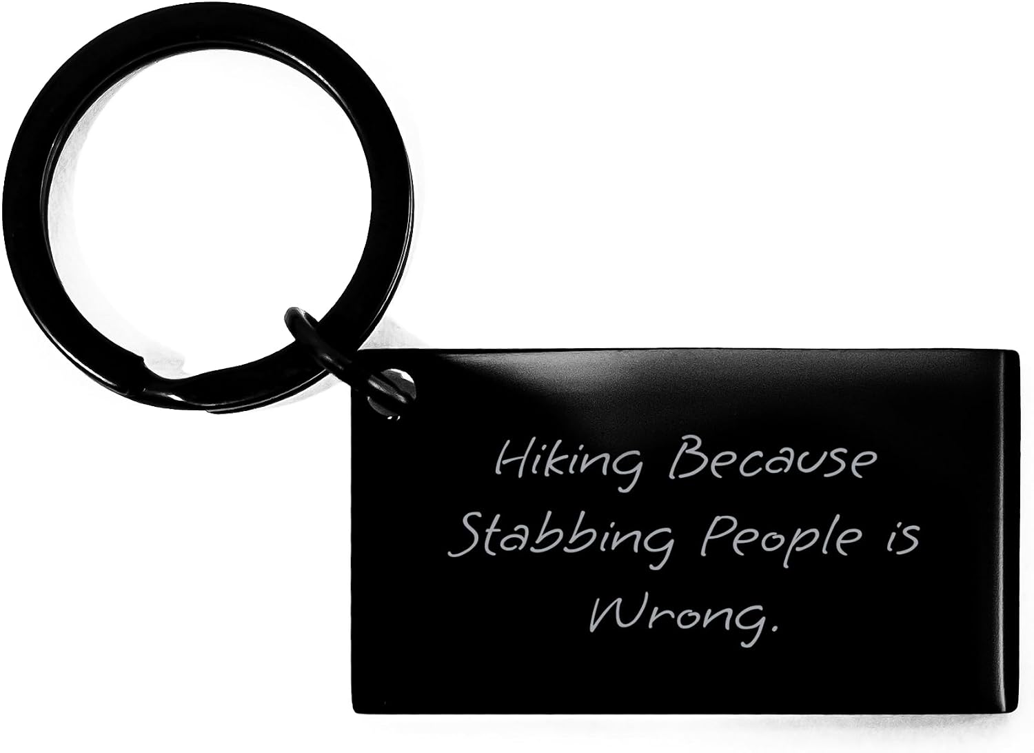 Hiking Trails Make Me Smile Funny Keychain Gifts from Friends for Hiking Enthusiasts Birthday