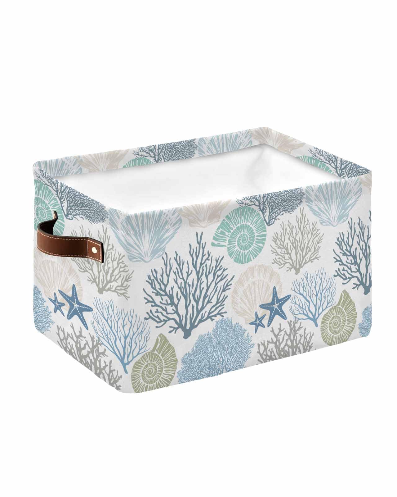 Amazon.com - DecorLovee Coastal Storage Basket Waterproof Cube