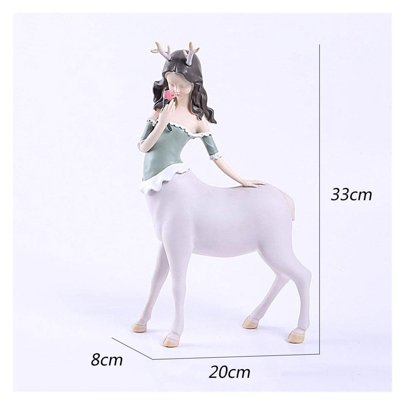 Amazon.co.jp: 置物 オブジェ 彫像 工芸品 ケンタウロス夫婦の