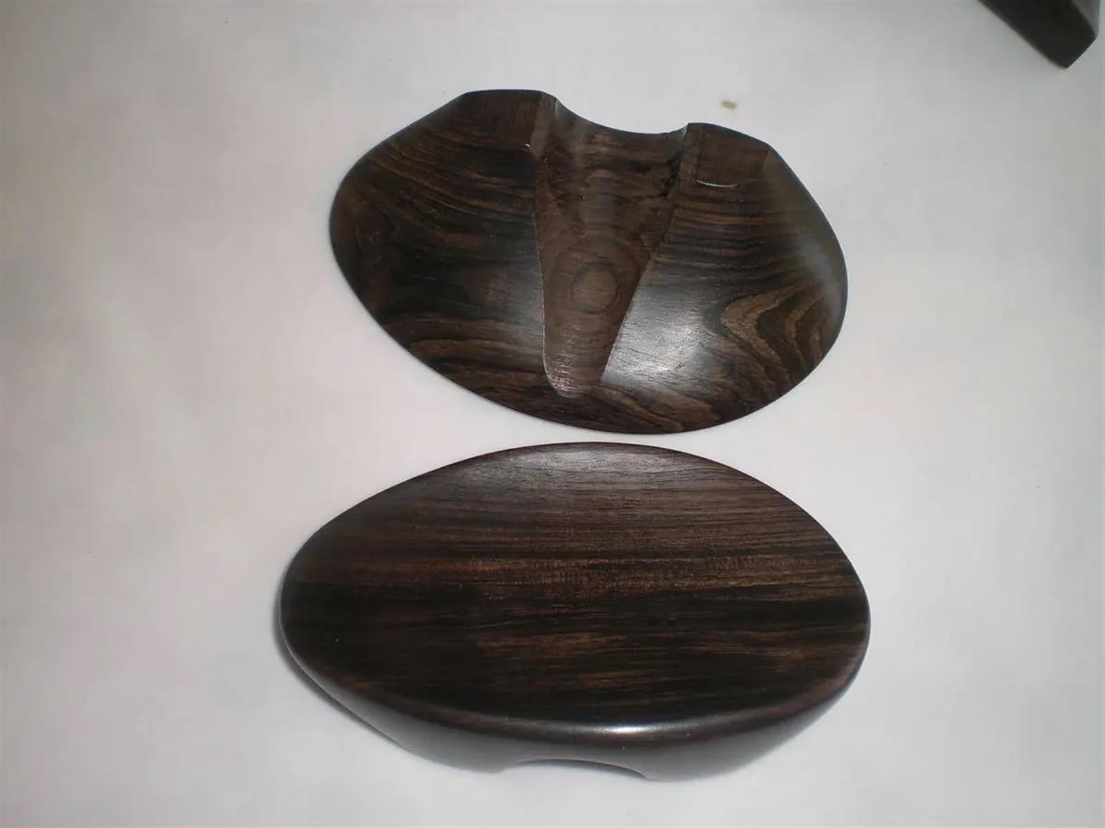 Accessori professionali per violino Mentoniera Per Violino 1 Pz 4/4, Mentoniera A Forma Di Orecchio Nuovo, Accessori Per Parti Di Violino, Legno Di Ebano, Palissandro