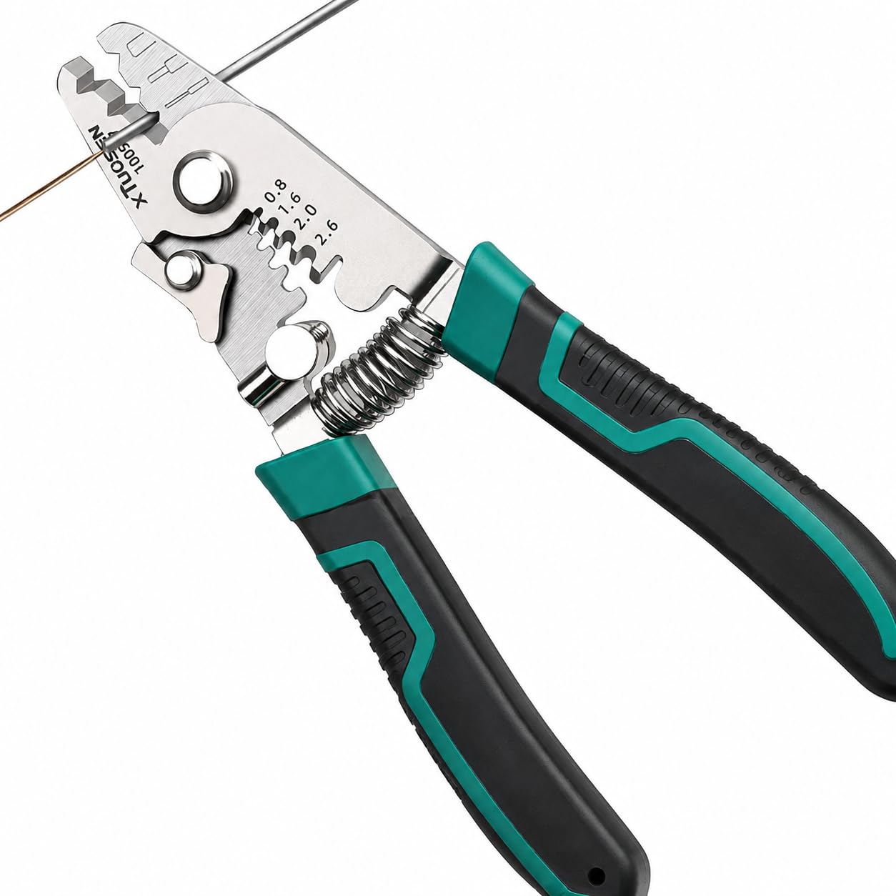 10-in-1 Wire Stripper Tool,Wire Strippers,Cable Cutters,CR-V Multifunctional Plier with Wire Stripper Crimper Side Cutter, Shearing,Screw Gripping Pliers for Electric Cable — Amazon image 9