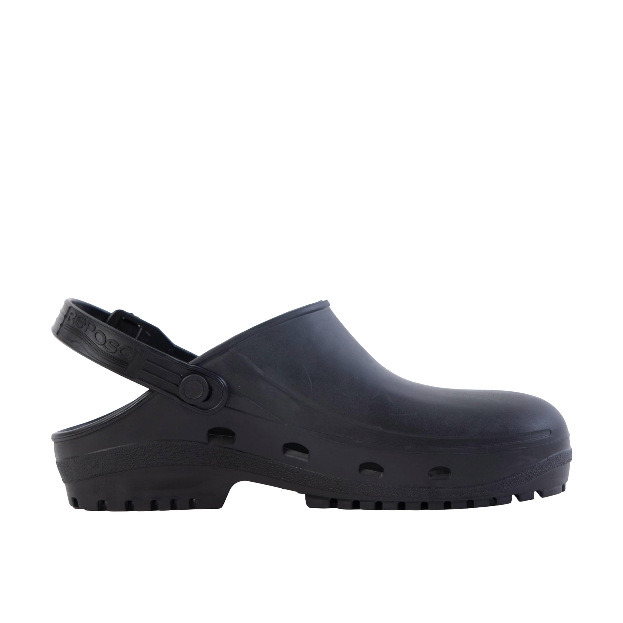 REPOSA Max - Zuecos Sanitarios Mujer y Hombre en Goma con Suela Antideslizante SRC, Zuecos Enfermera Anatómicos con Correa Ajustable, Zapatos Sanitarios Esterilizables Antishock Transpirables Ligeros — view 12