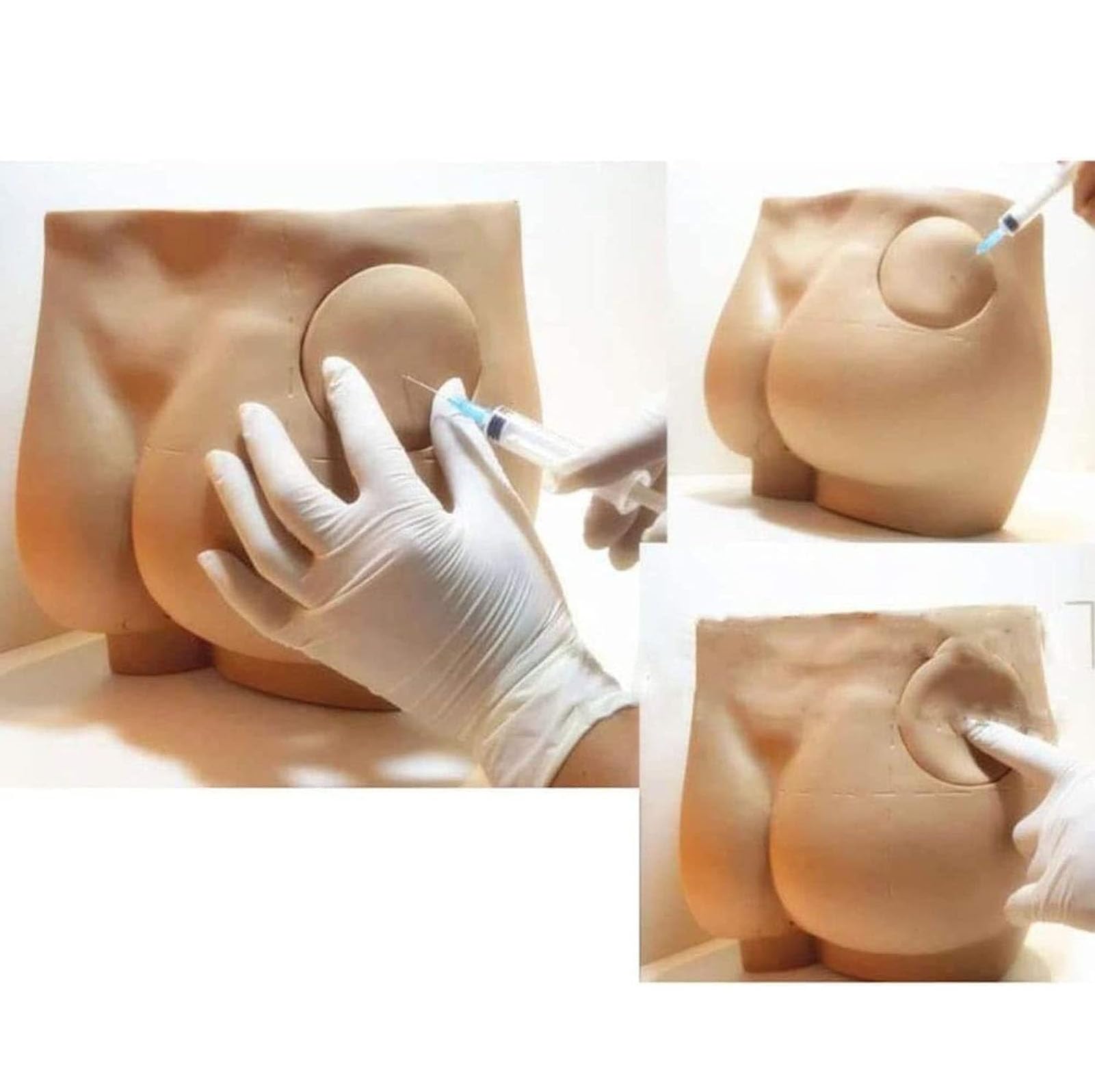 Generisch Hip Injection Training Simulator, Gesäß Injektion Modell, Human Hip Medical Model, Hip Injection Practice Model Muscle Injection Practice Model für Krankenschwestern Ausbildung