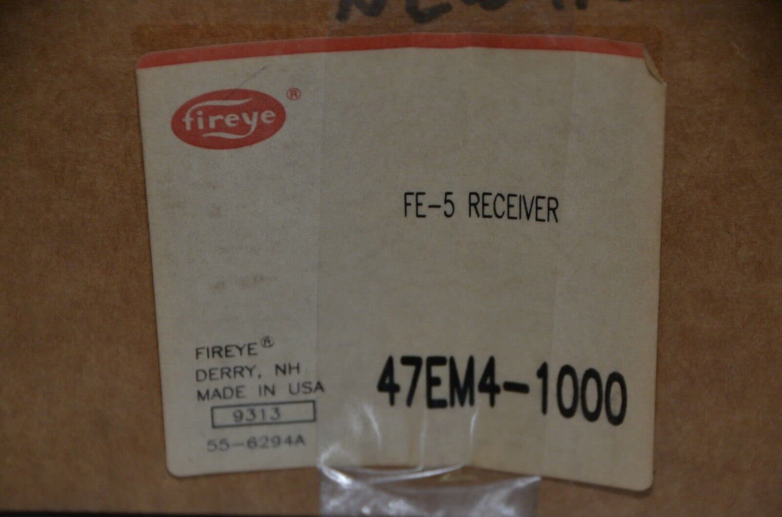 Fireye 47EM4-1000 HVAC ConFits Troller FE-5 Receiver/New in Box/New Old Stock