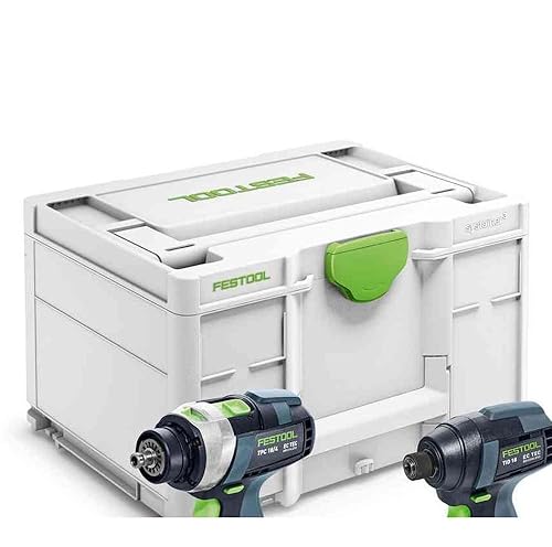 Amazon.com: Festool 577616 Impact Driver and Drill set TID 18 HPC