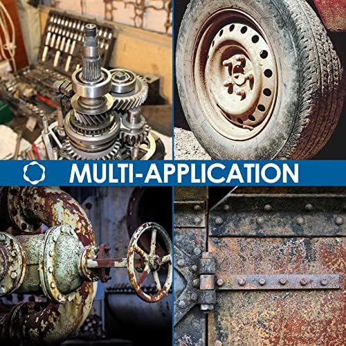 THINKPRO 20PCS Bolt Extractor Set, Lug Nut Remover with 1/4'' & 3/8" Drive, Stripped Bolt Remover Socket Set for Removing Damaged, Frozen, Rusted, Rounded-Off Bolts, Nuts & Screws