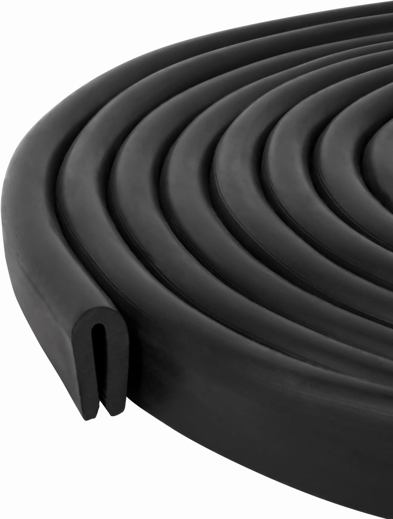 - Edge Trim Rubber, Fits Edge up to 1/16 inch (1.6mm), Length 10 Feet (3.05 Meter)