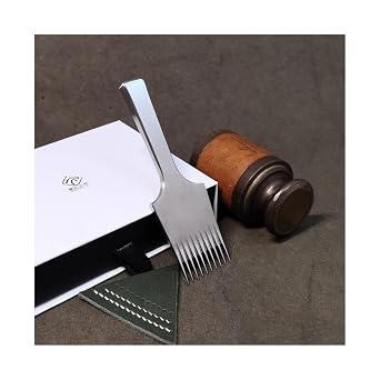 Pricking Irons 10 Sizes Customized,French Hexagonal Punching 5,0mm