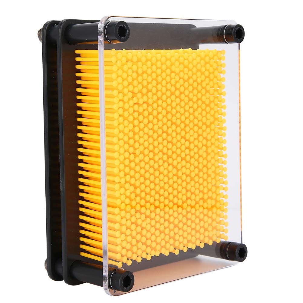 Giocattolo da Gioco 3D Pin Art, Bacheca in Plastica Impressione Scultura Ad Ago Giocattoli a Forma di Mano Modello Clone Sollievo Dallo Stress Giocattoli da Scrivania Decorazioni