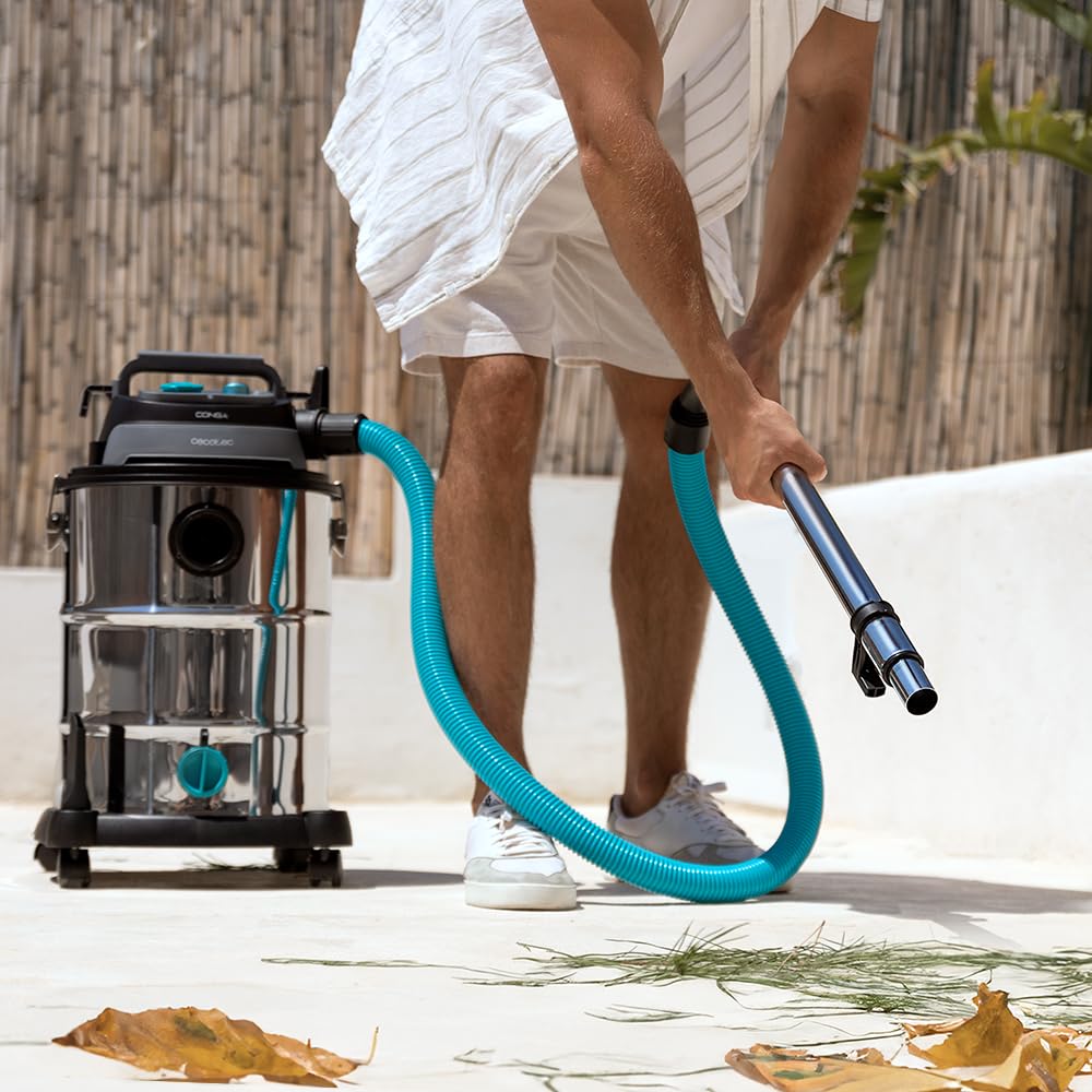 Cecotec Conga Rockstar Wet & Dry Steel Pro Tool Odkurzacz metalowy 30 l 1600 W