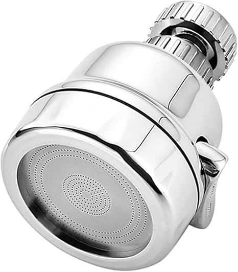 Potency Faucet Extender Faucet Sprayer Attachment, Movable Sink Sprayer Attachment for Faucet, 360 degree Rotatable Kitchen Faucet Head Anti-Splash Tap Booster Shower and Water Saving Faucet for Kitchen