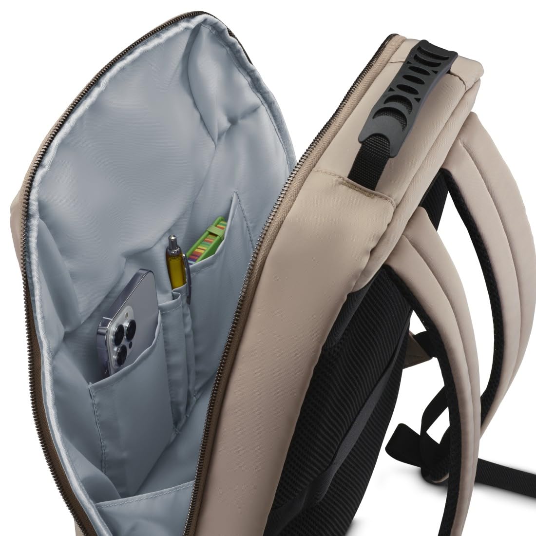 Hama | Mochila para Ordenador portátil (Compartimento Acolchado para portátiles de hasta 16,2", Compartimento para Tablet de 14,6", Mochila para portátil con 2 Bolsillos Delanteros y 1 Compartimento