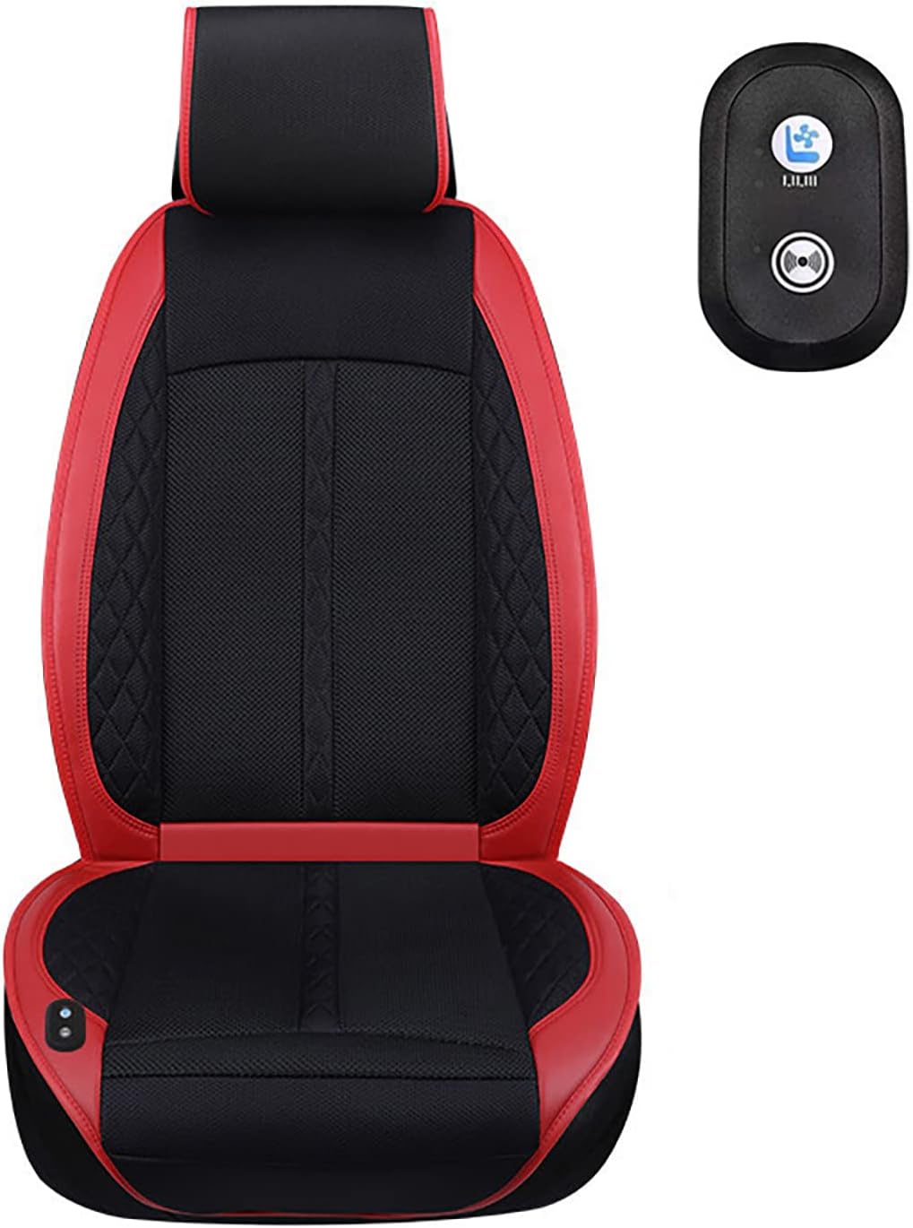 クールシート カーシートカバー 16個強力ファン 冷風送風 シートクッション マッサージ 機能搭載 自動起動 停止機能付き 12v 24v 運転席 助手席 乗用車 冷却ークールシート 車用座布団 送風 夏 暑さ対策 自動車 トラック ドライブシート 取付簡単 振動按摩 熱中症対策