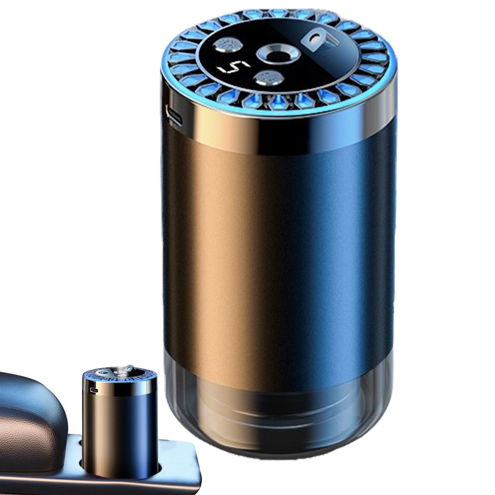 Diffuseur voiture anti-odeur et humidificateur de brume réglable