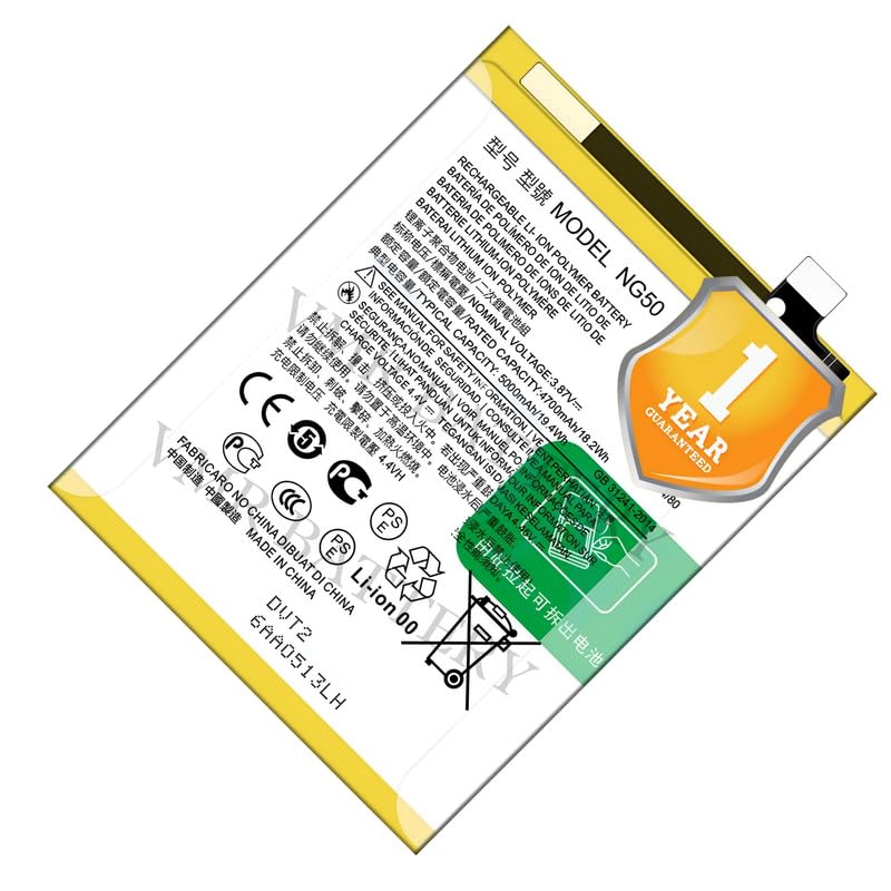 Image of Original NG50 Battery Compatible for Motorola Moto G71 5G (XT2169-1) - (5000mAh) - 1 Year Warranty K7