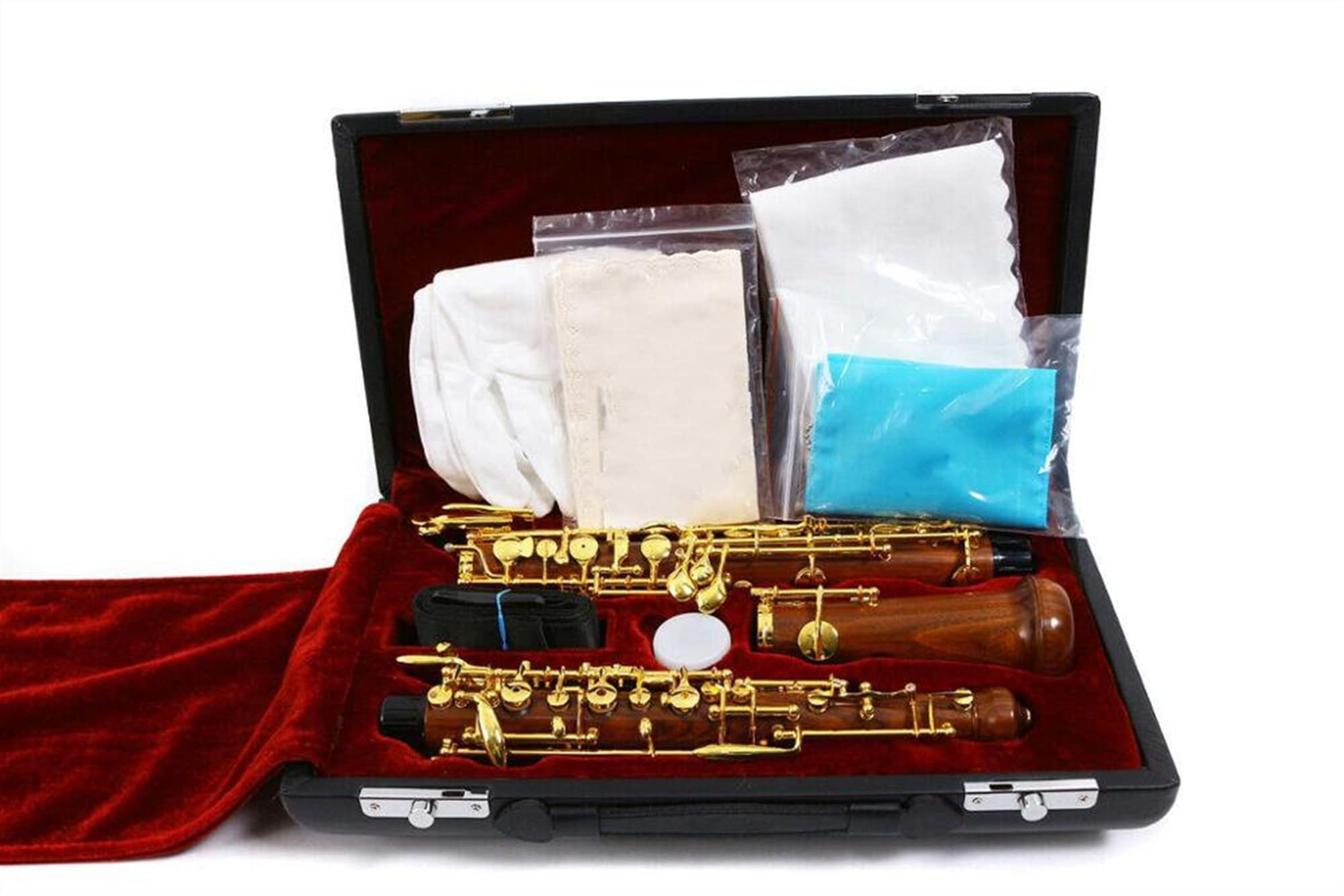 Strumento Oboe Nuovo Oboe C Tone Body Body Golden Key Silver Plated Profession Sound Wooden Principiante di Oboe