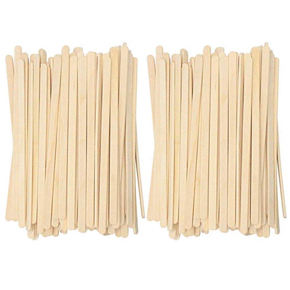 1000 Wooden Sticks Coffee Stirrers Cocktail Mixer Drink Swizzle Mix Bar Crafts